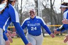 Softball vs UMD  Wheaton College Softball vs U Mass Dartmouth. - Photo by Keith Nordstrom : Wheaton, Softball